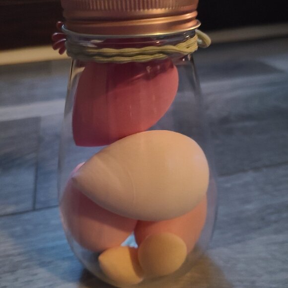 🔥3/$42 w FREE SHIPPING🔥 2 pk-6 piece pink makeup beauty blenders - Picture 3 of 5